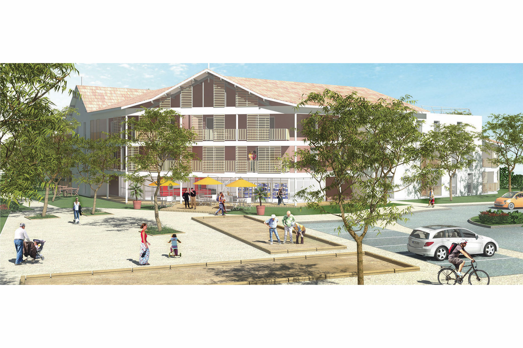 offres programmes neufs APPARTEMENT 1 PIECE, LE TEICH CENTRE GC
